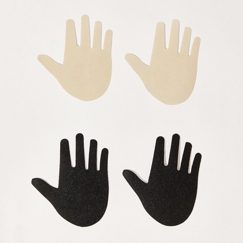 

2pairs Hand Shape Nipple Cover, Multicolor