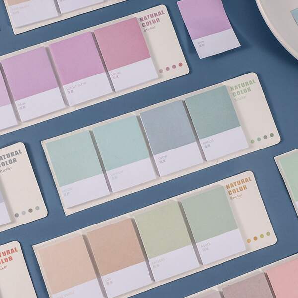 

1pack Random Color Sticky Note, Multicolor