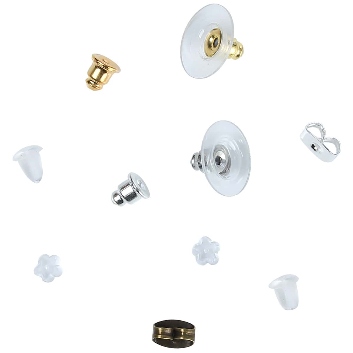 

1Box Ear Nuts, Multicolor