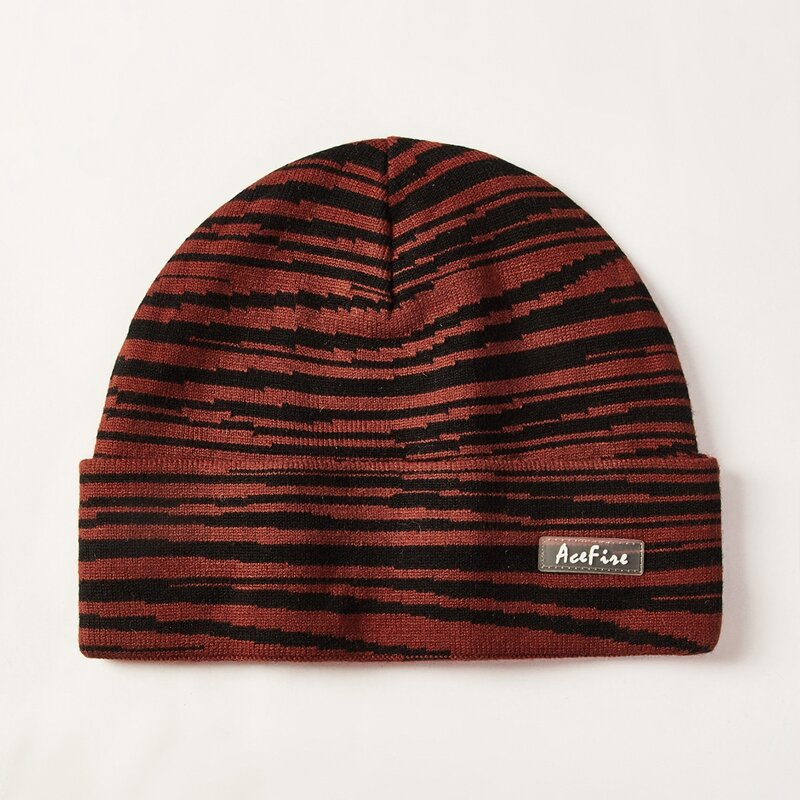 

Striped Knit Beanie, Multicolor