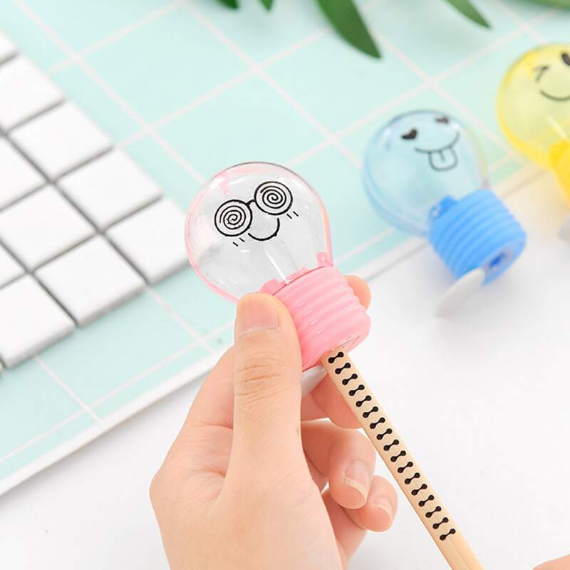

1pc Blub Design Random Sharpener, Multicolor