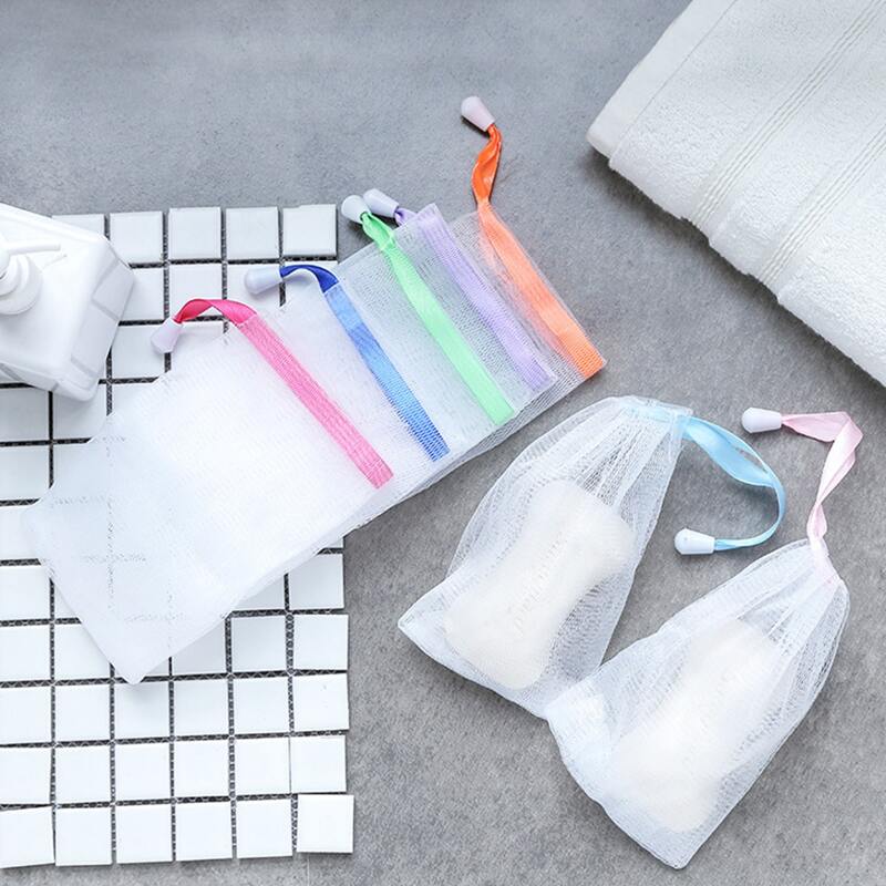 

1pc Random Soap Bubble Mesh Bag, Multicolor