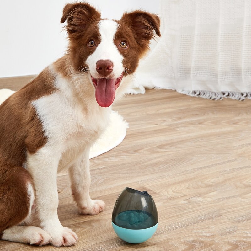 

Leaking Food Dog Toy, Baby blue