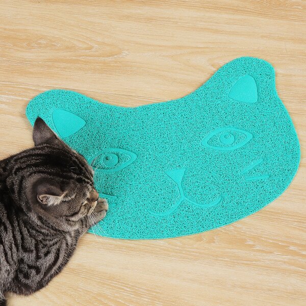 

Anti-slip Cat Litter Mat, Green