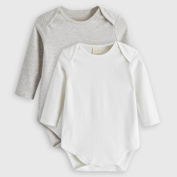 

Baby Boy 2pack Solid Bodysuit, Multicolor
