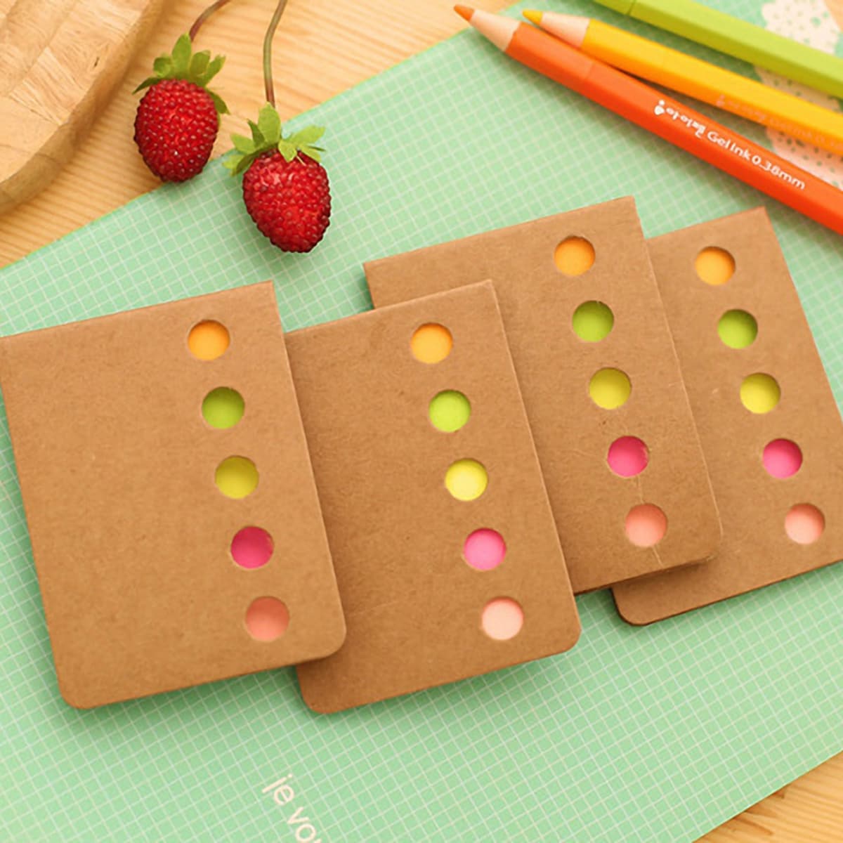 

1pack Index Sticky Note, Multicolor