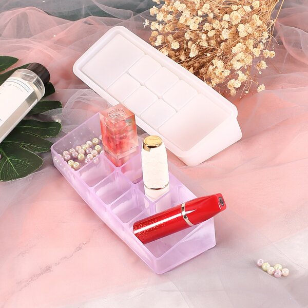 

1pc DIY Storage Box Epoxy Mold, White