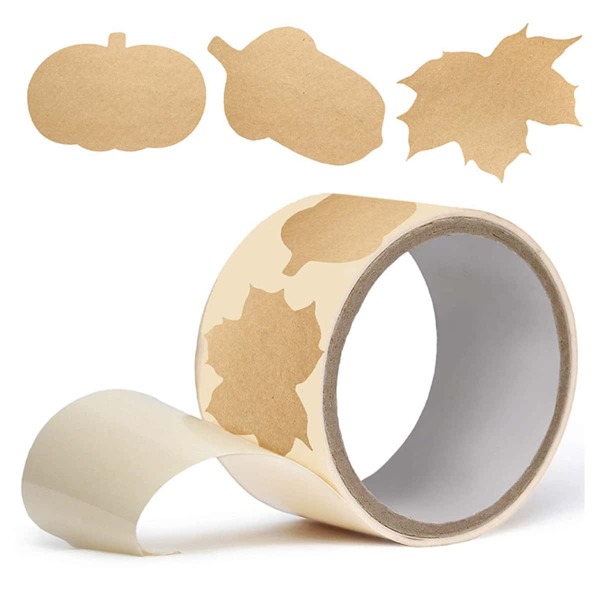 

1roll Random Pattern DIY Label Tape, Multicolor