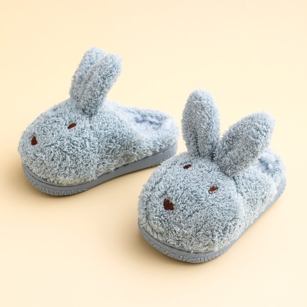 

Toddler Boys Cartoon Design Slippers, Blue