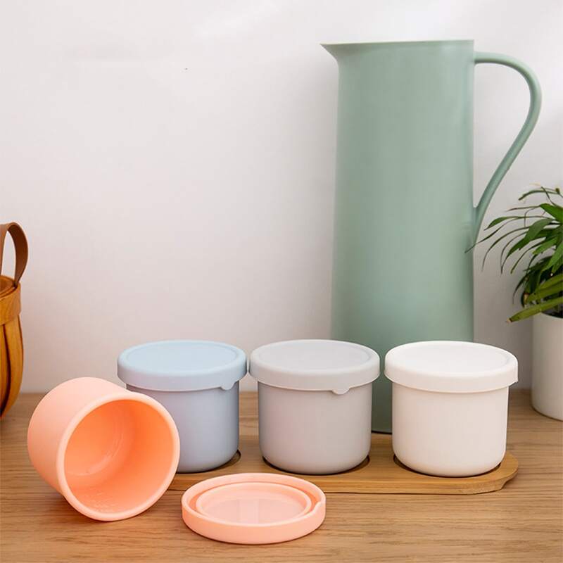 

1pc Random Color Silicone Food Storage Box, Multicolor