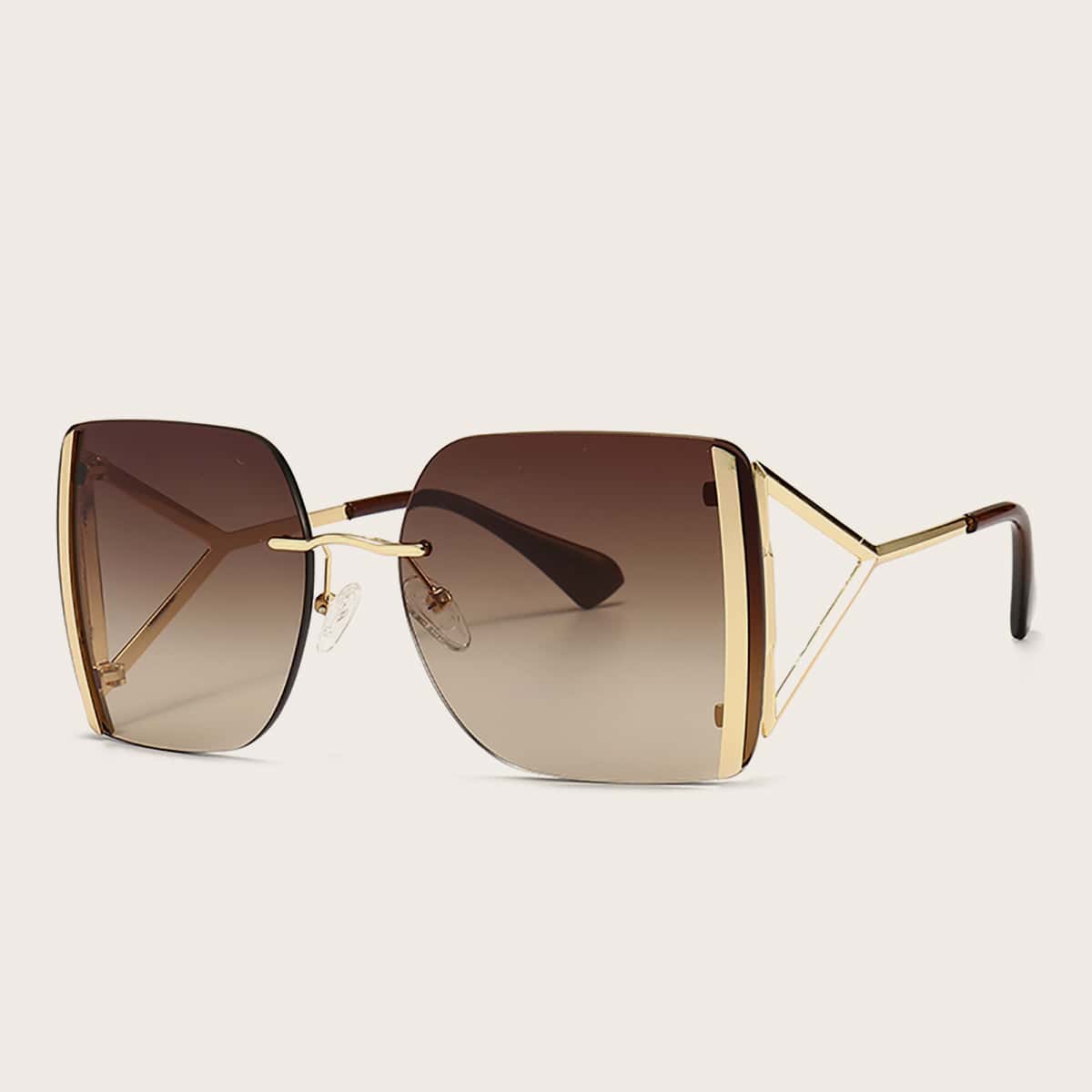 

Rimless Tinted Lens Sunglasses