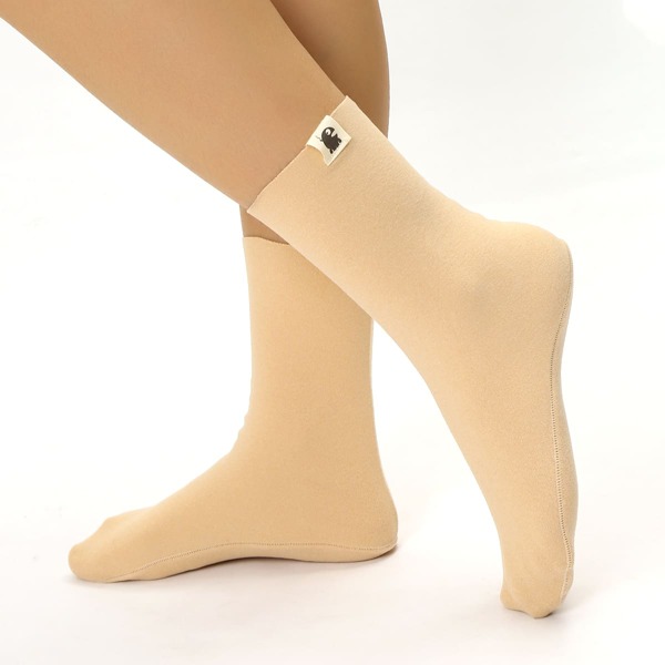 

Cloth Label Crew Socks, Apricot