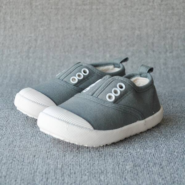 

Toddler Boys Minimalist Wide Fit Sneakers, Grey