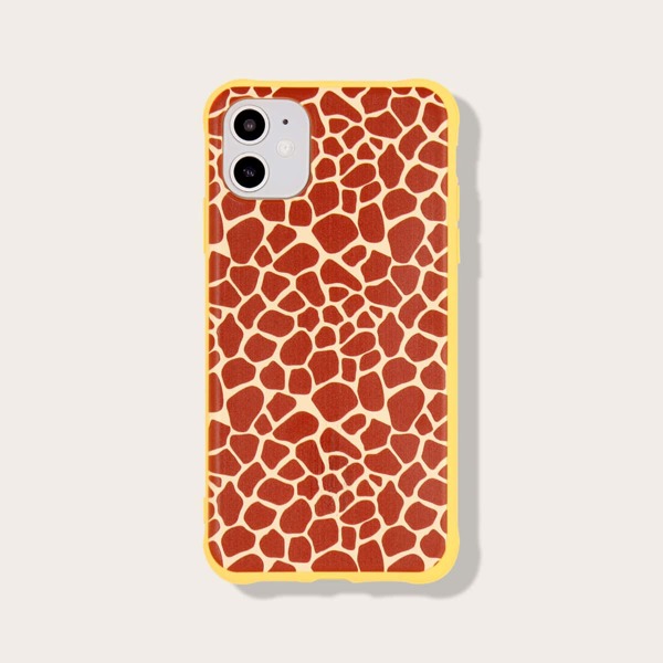 

Giraffe Print iPhone Case, Multicolor