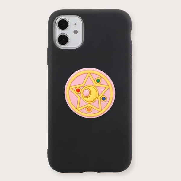 

Чехол для iPhone с держателем для телефона, Чёрный