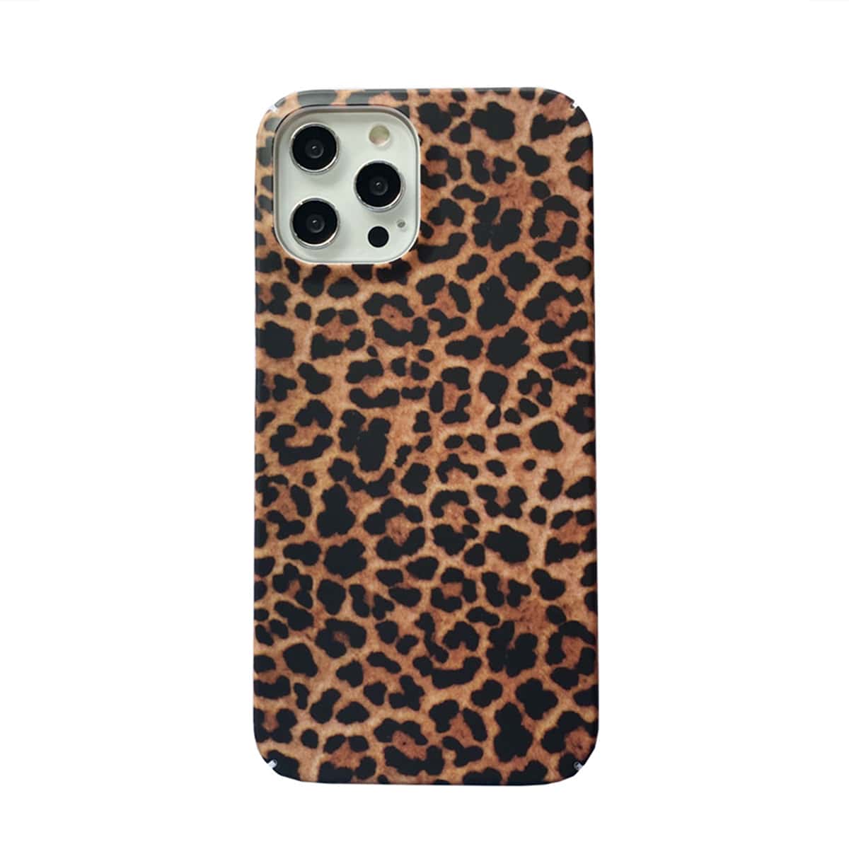 

Leopard Pattern iPhone Case, Brown