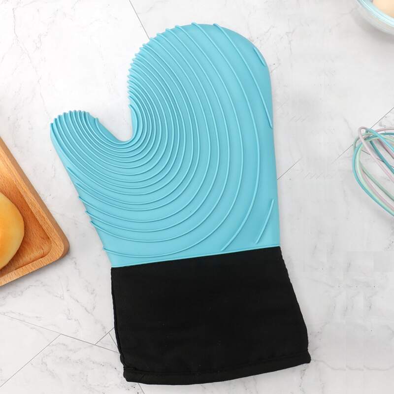 

1pc Silicone Insulation Glove, Blue