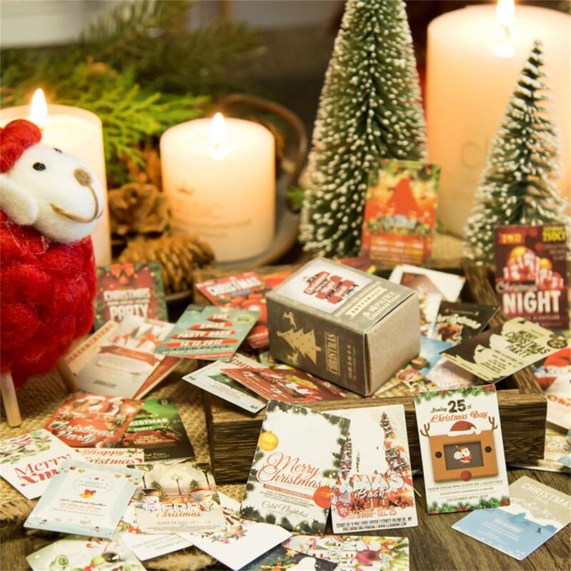 

100pcs Christmas Pattern Random Sticker, Multicolor