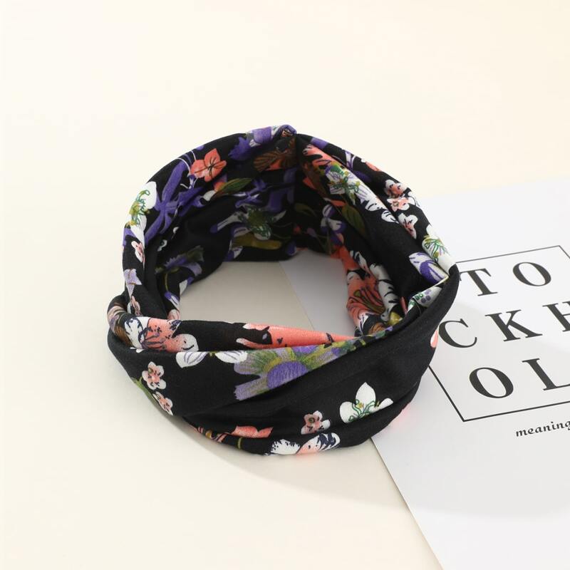 

Floral Print Headband, Multicolor