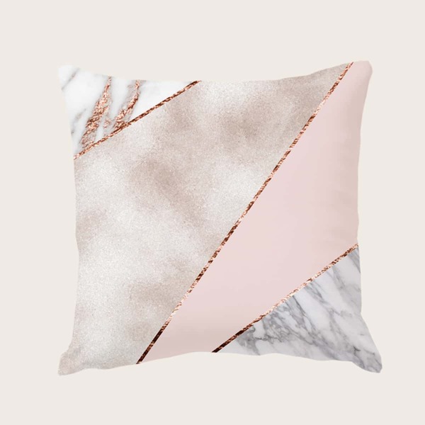 

Marble Pattern Cushion Cover Without Filler, Multicolor