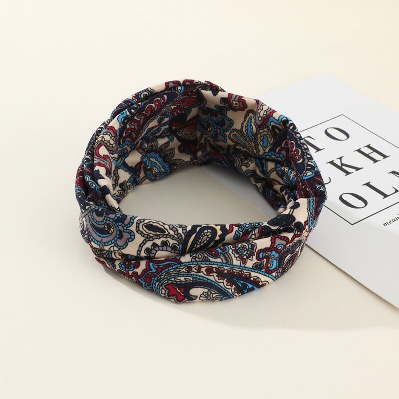 

Paisley Print Headband, Multicolor