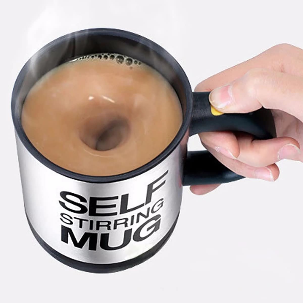 

1pc Random Color Self Stirring Mug, Multicolor