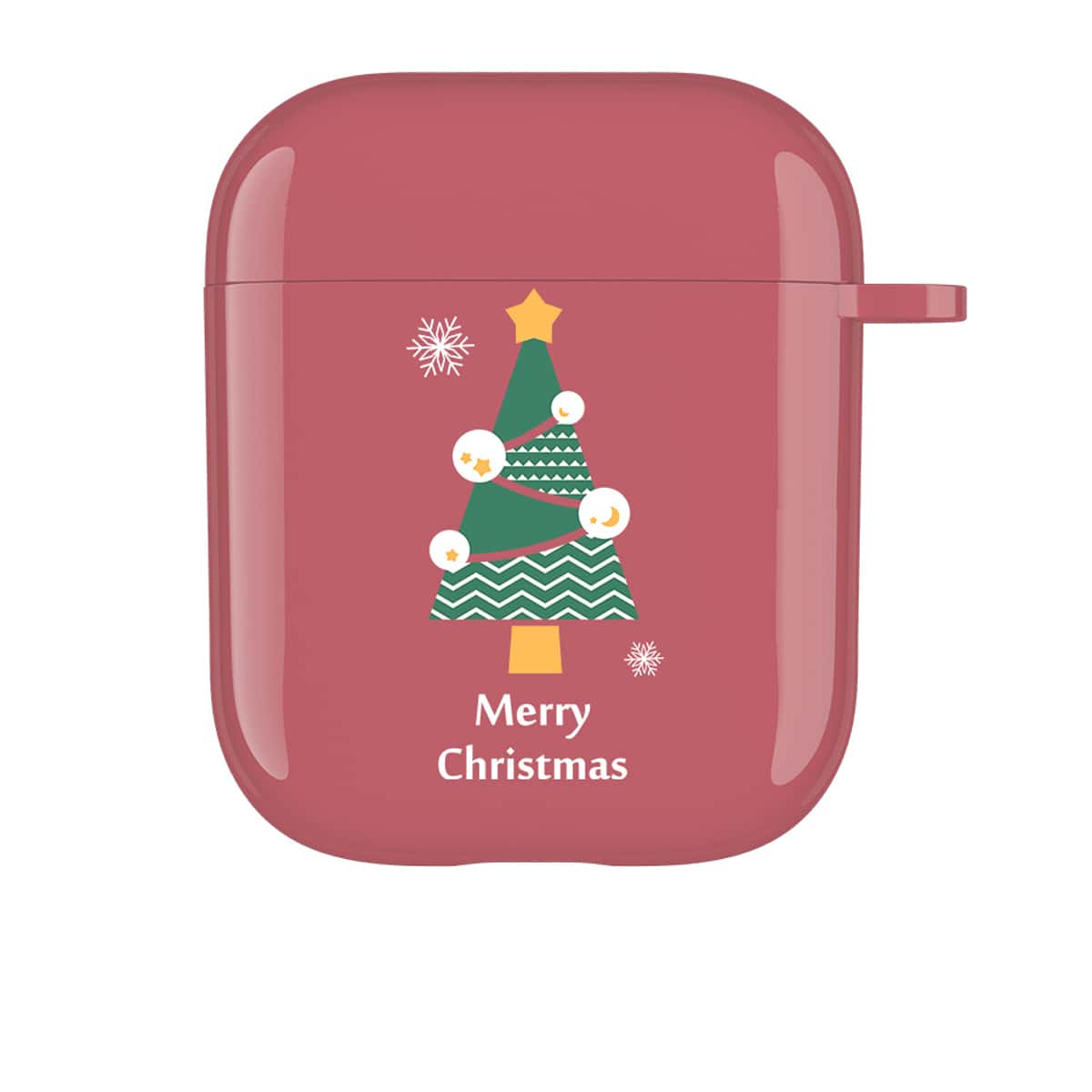 

Christmas Tree AirPods Case, Rusty rose