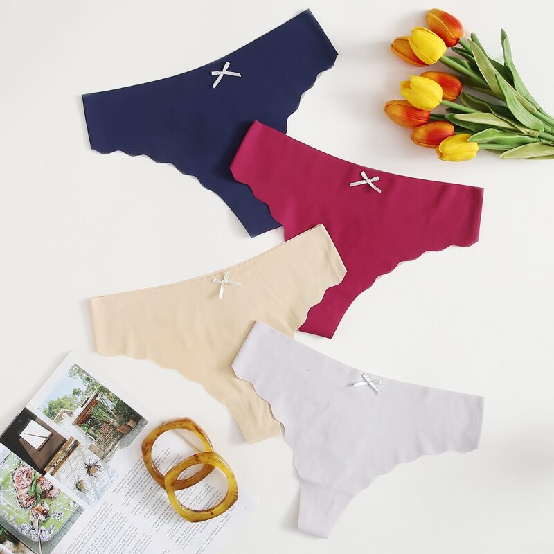 

4pack Seamless Panty Set, Multicolor