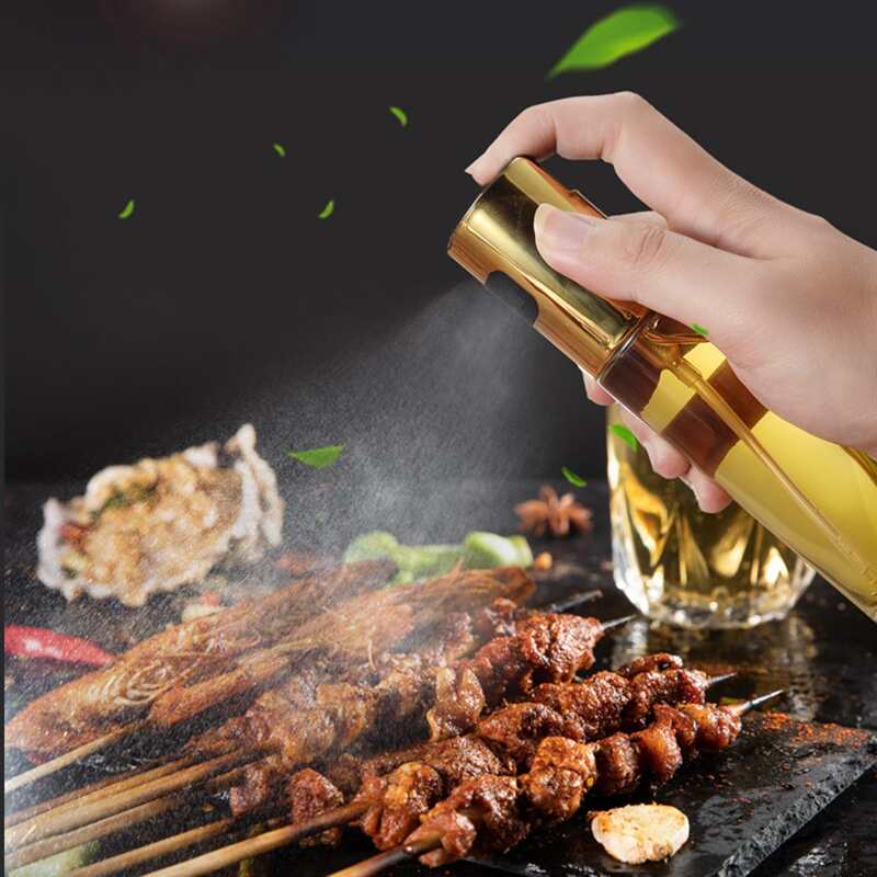 

1pc Edible Oil Spray Bottle, Multicolor