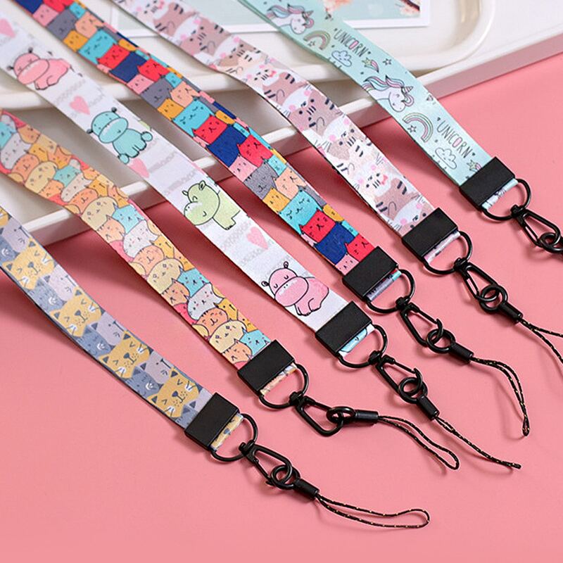 

1pc Cartoon Graphic Random Lanyard, Multicolor
