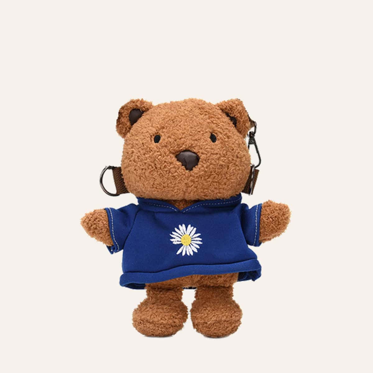 

Cartoon Bear Crossbody Bag, Brown