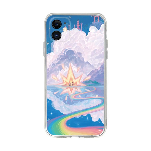 

Cartoon Graphic iPhone Case, Multicolor