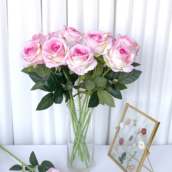 

1branch Artificial Rose, Pink