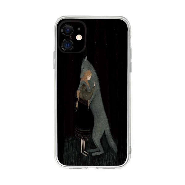 

Animal & Girl Print iPhone Case, Multicolor