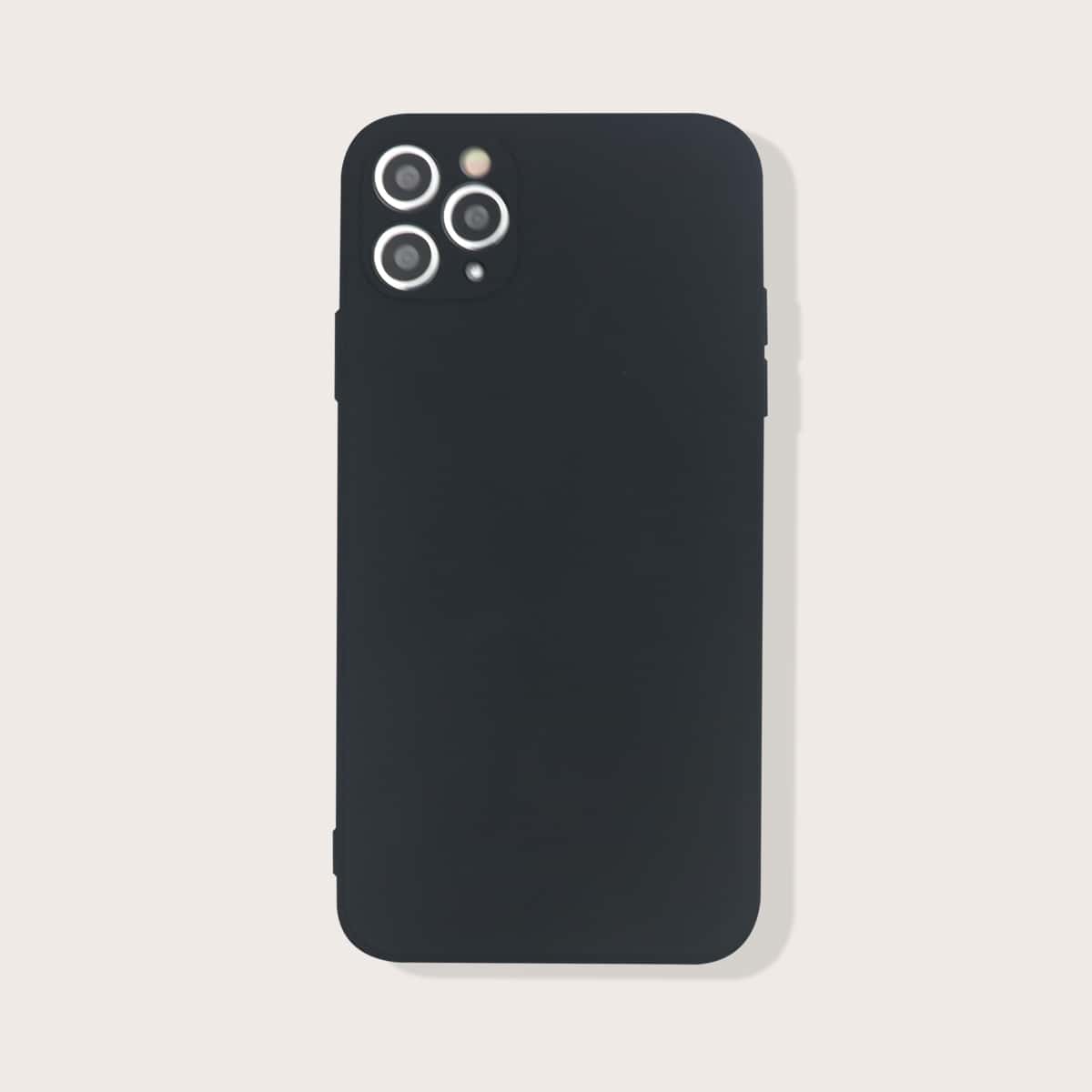 

Solid iPhone Case, Black