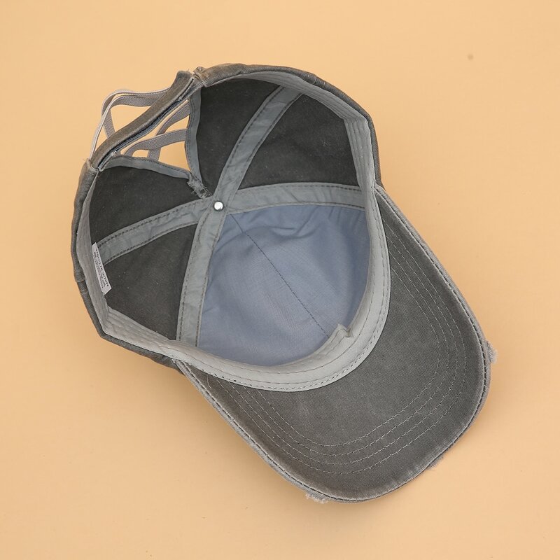 

Guys Denim Baseball Cap, Dark grey