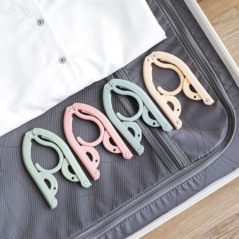 

8pcs Random Color Collapsible Hanger, Multicolor