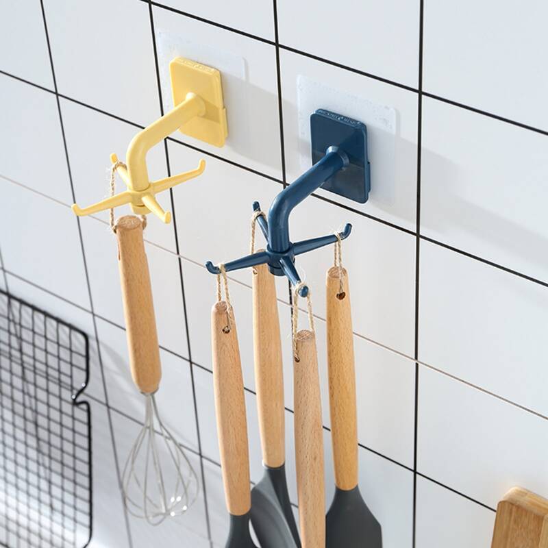 

1pc Wall Mounted Hook, Multicolor
