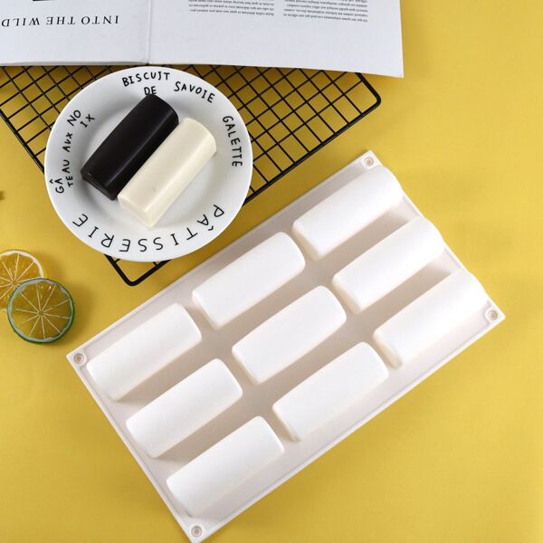 

1pc Silicone Chocolate Mold, White