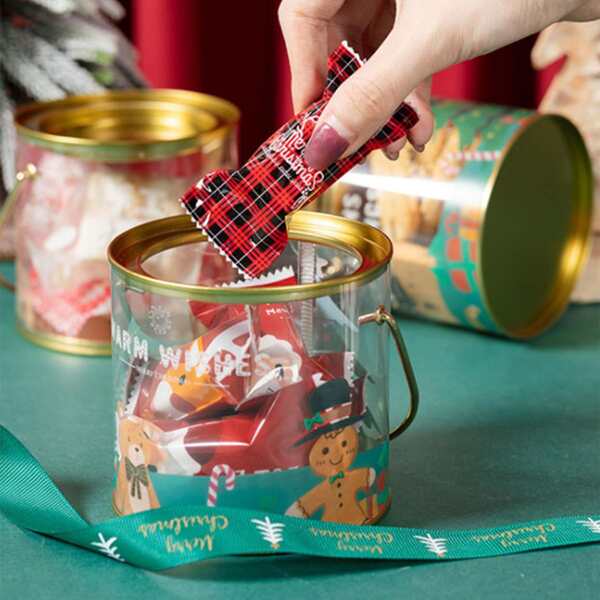 

1pc Christmas Pattern Random Package Box, Multicolor