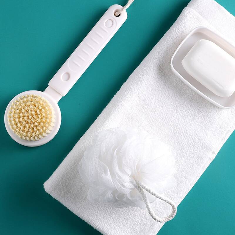 

1pc Bath Massage Brush, White