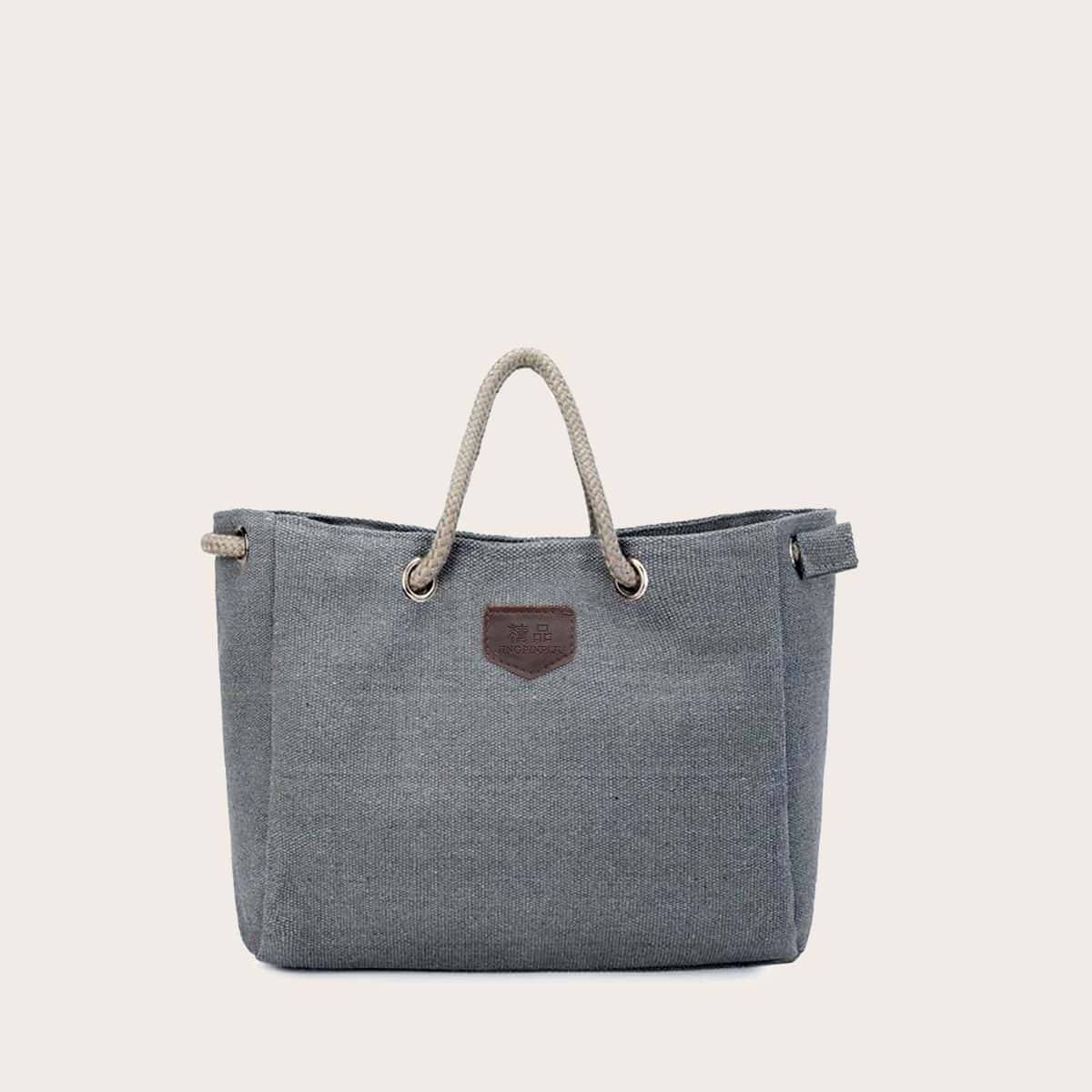 Image of Chinese Patch Tote Bag