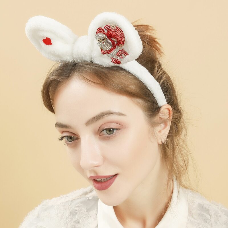 

Christmas Ear Decor Headband, Multicolor