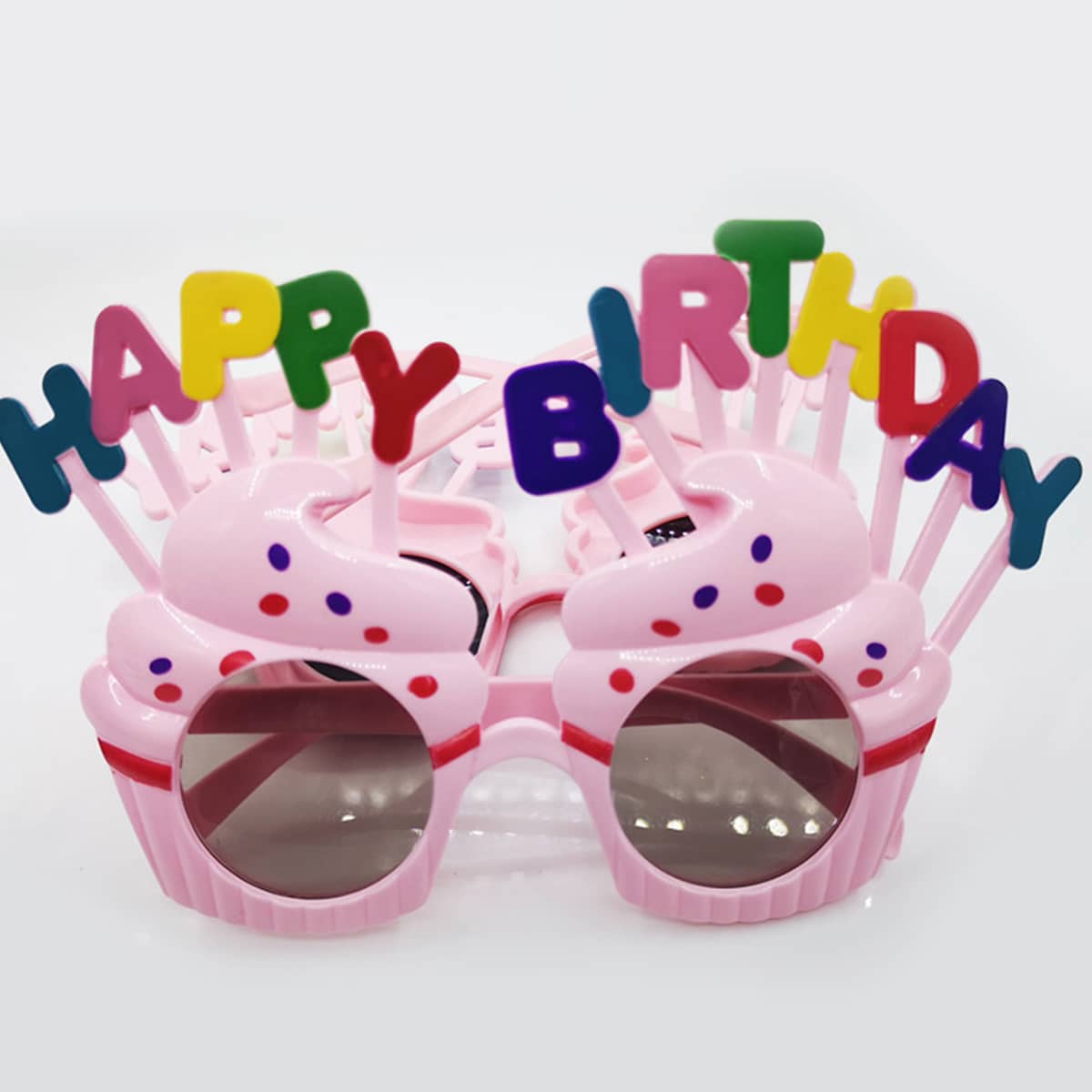 

Birthday Party Funny Glasses, Pink