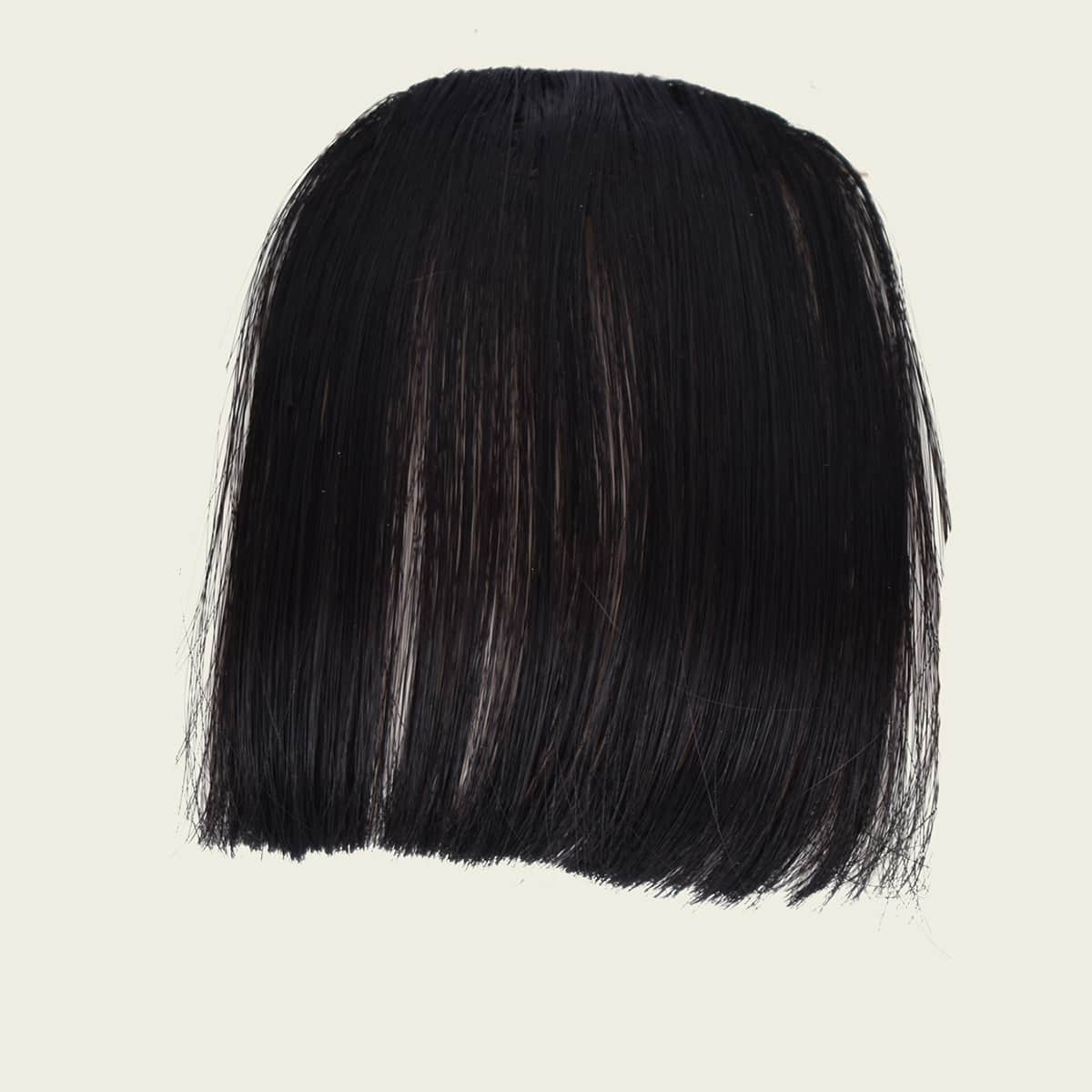 

Clip In Front Bangs Without Sideburns, Black