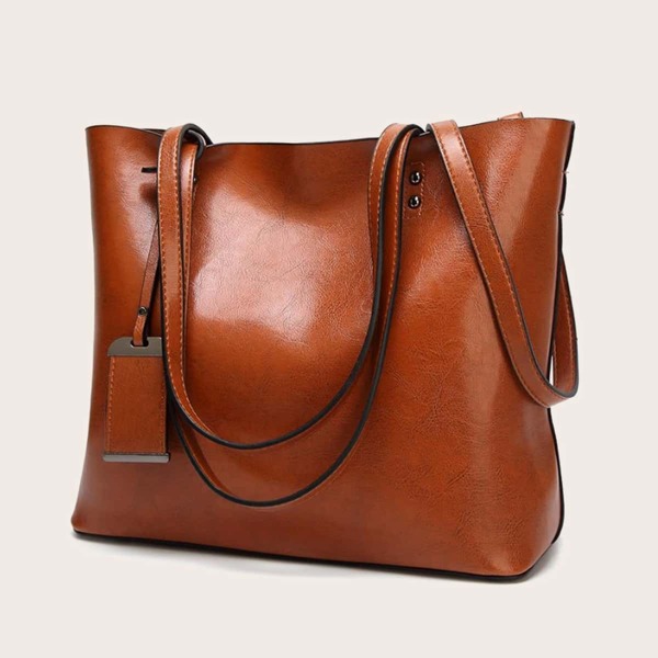 

Minimalist Tote Bag, Brown