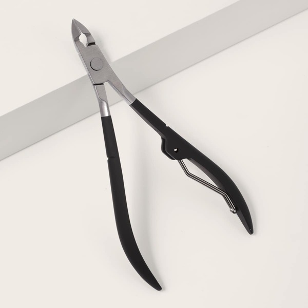 

Stainless Steel Cuticle Nipper, Black