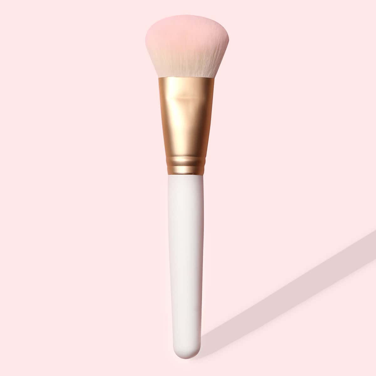 

1pc Soft Blush Brush, White