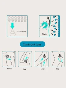 1入組矽膠滾輪身體按摩器