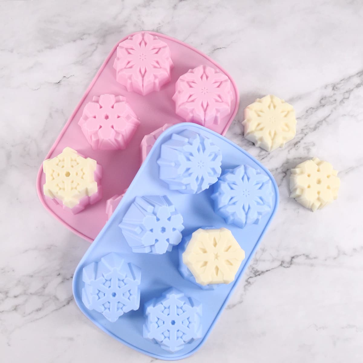 

1pc Random Color Snowflake Cake Mold, Multicolor